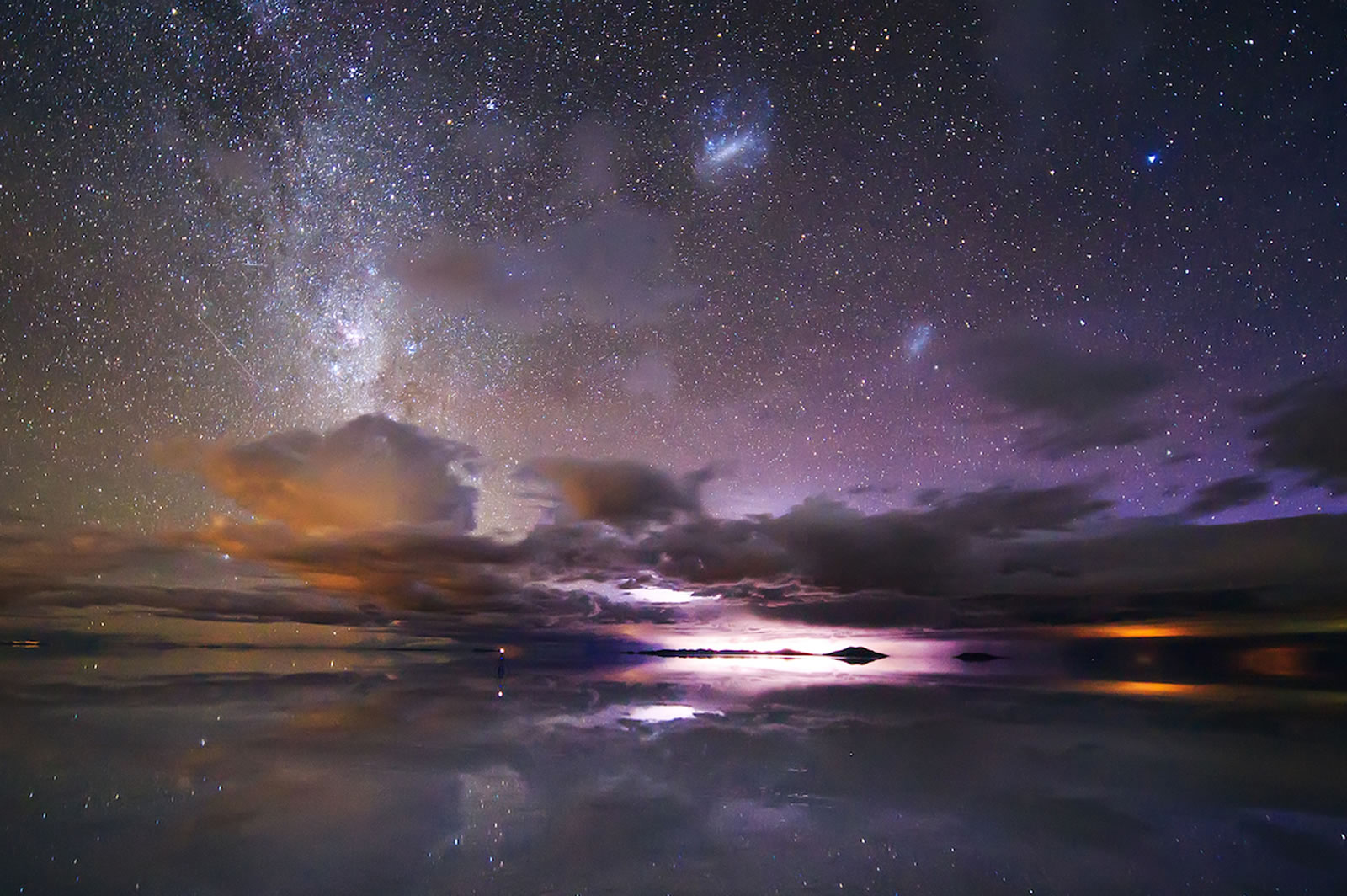 salar de uyuni night