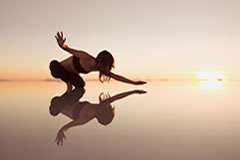 Uyuni sunset dance.