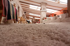 Salt floors.